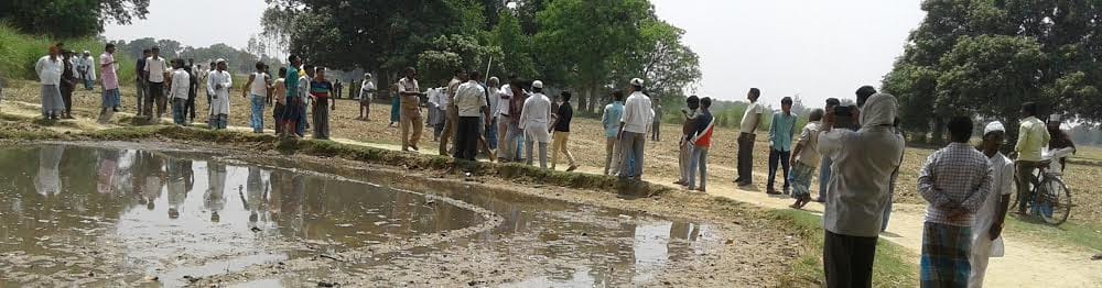 lathi charge during kotedaar election, 12 injured