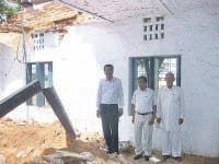 private school roof fall, class student, injured, roof fall student injured in fatehabad