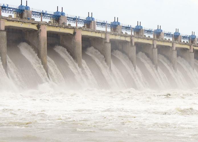 NHPC power channel off water supply