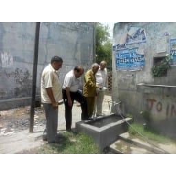 search wather tank, health team in jind