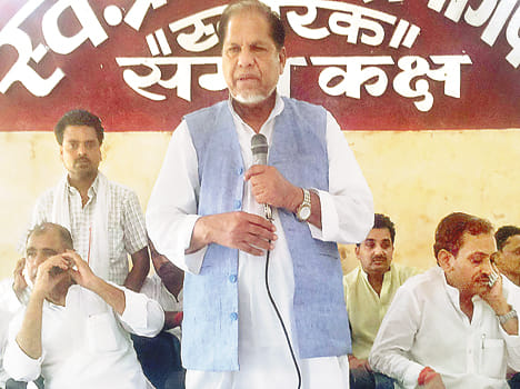 SP has been under fire in the minority conference Mayawati