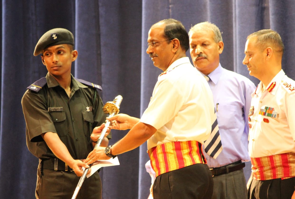 akash got sword of honour in rimc 179th graduation ceremony.