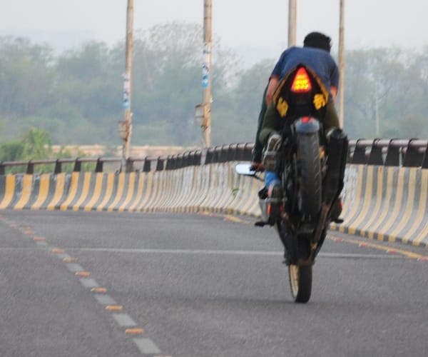 VVIP bikers hoopla around bothering people, the police disappeared from the streets