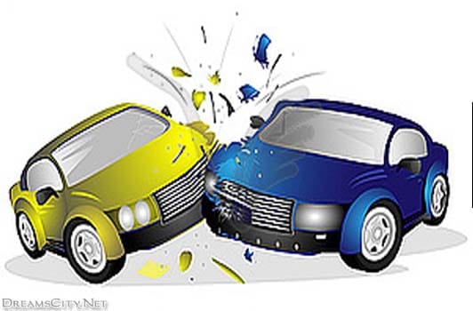 lady death in accident of car on KMP