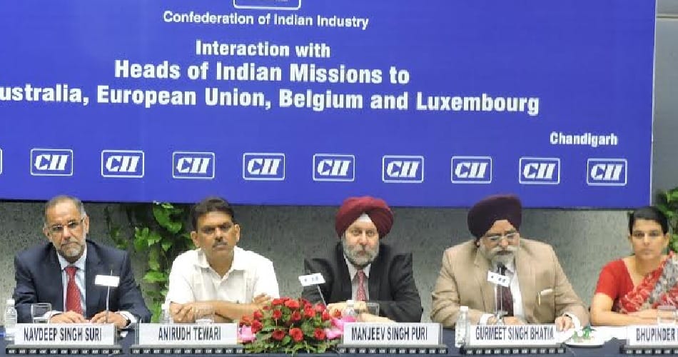 CII chandigarh, CII session, CII interactive session, chandigarh, business session
