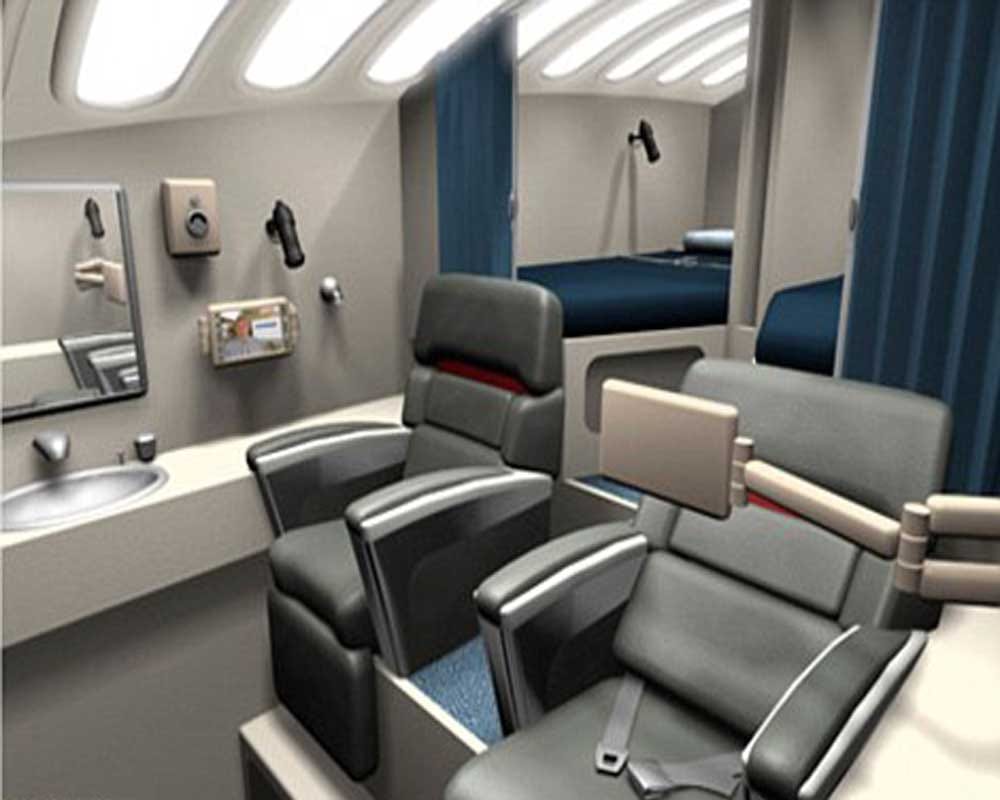  crew members get relax during long journeys in tiny areas