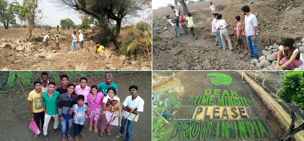Dear Prime Minister Farmers of this Village Building a Road on their Own
