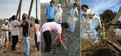 Dear Prime Minister Farmers of this Village Building a Road on their Own