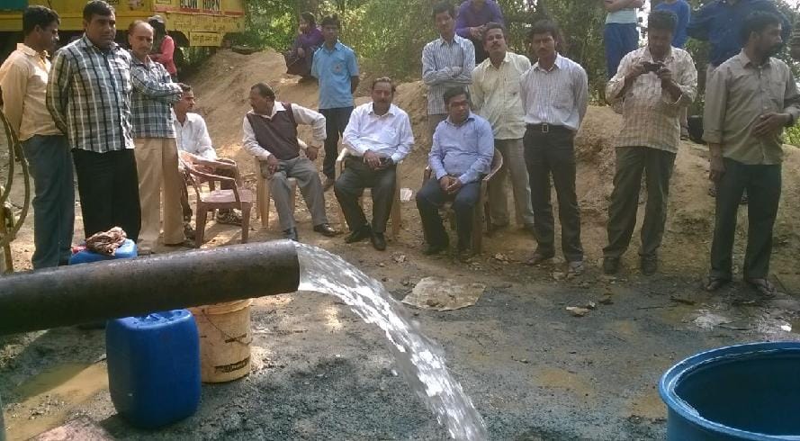 Drinking water will from wells