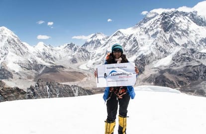 sunita chokan, ramlal, mountaineer ramlal, mountaineer sunita chokan, haryana, rewari