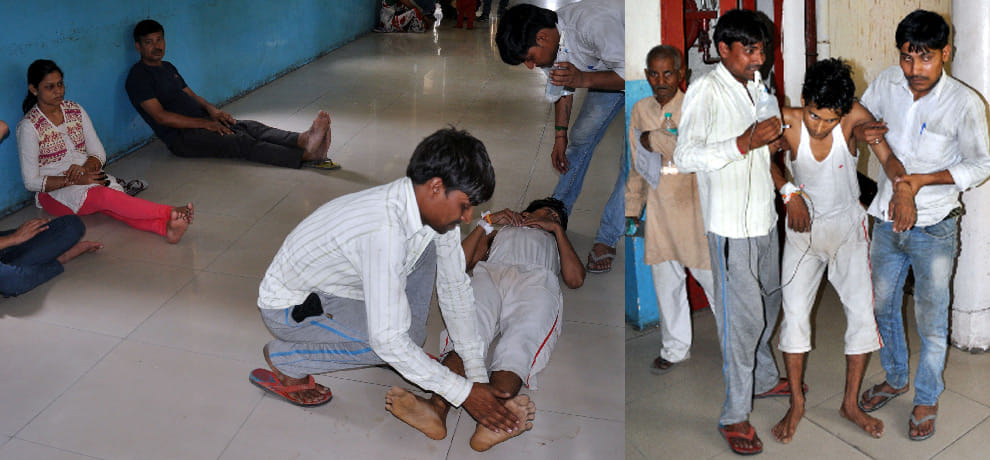 poor condition of hospitals creating problems of patients in gurgaon 