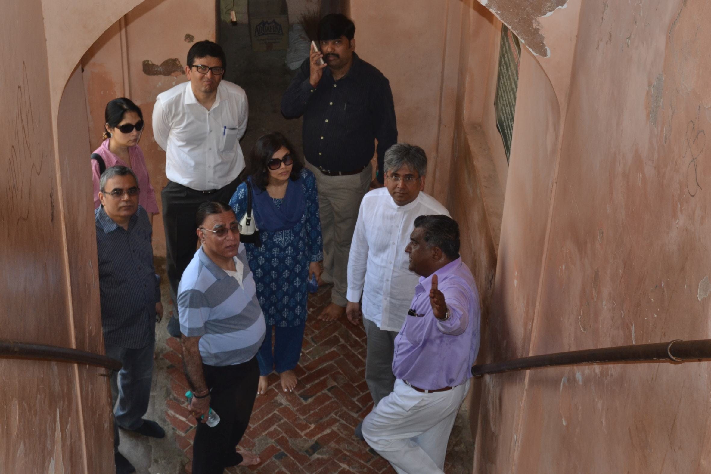 ambassador visit to lucknow imambara