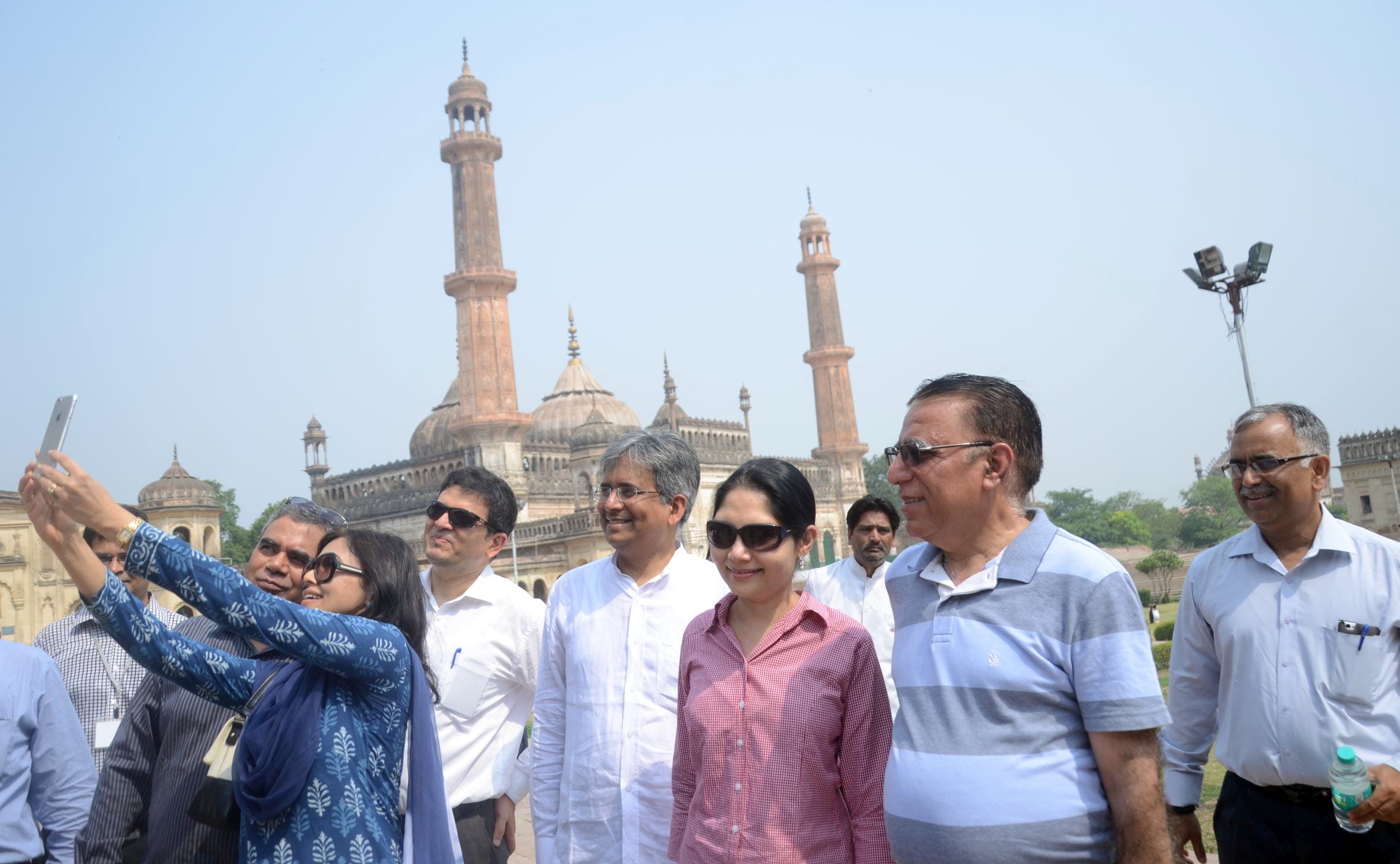 ambassador visit to lucknow imambara