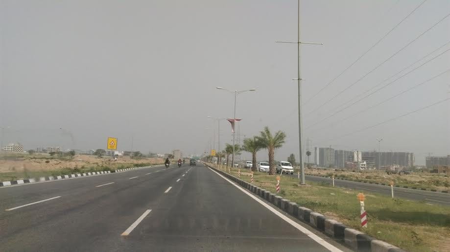 traffic diverted in sector 35 and 36 chowk till june 9