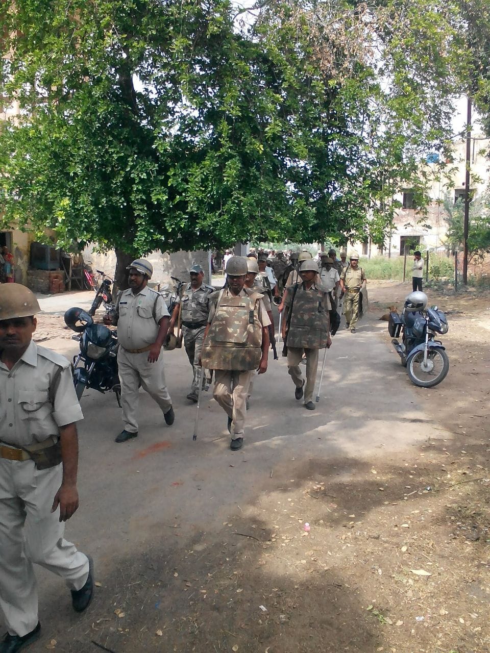 officers saying jawahar bagh operation a good work