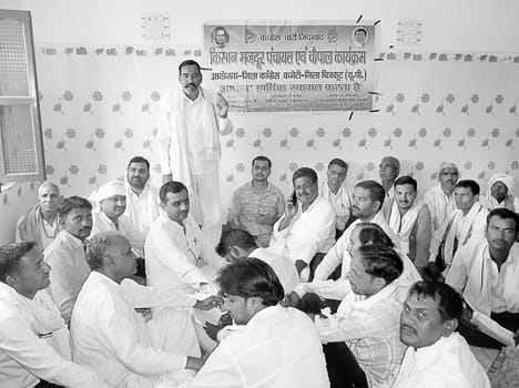The Centre and the state government is ignoring farmers