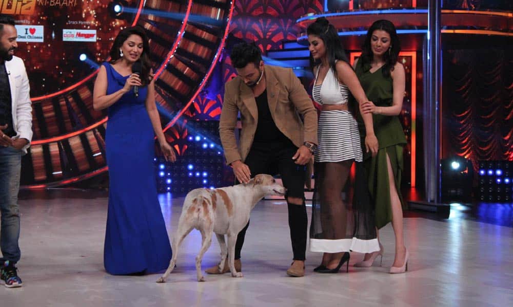Randeep Hooda and Kajal Aggarwal on the sets of TV’s So You Think You Can Dance