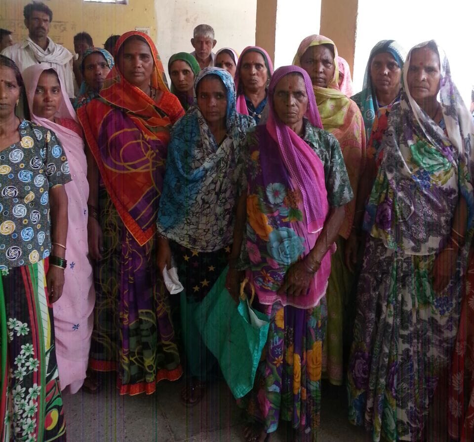 The women performed Jhudia