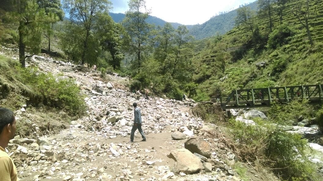 village people face road problem.