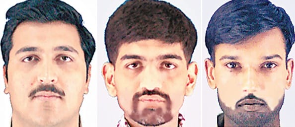 Police issued a sketch of punks robbing gas agency