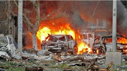 After the blast, gunmen attacked in