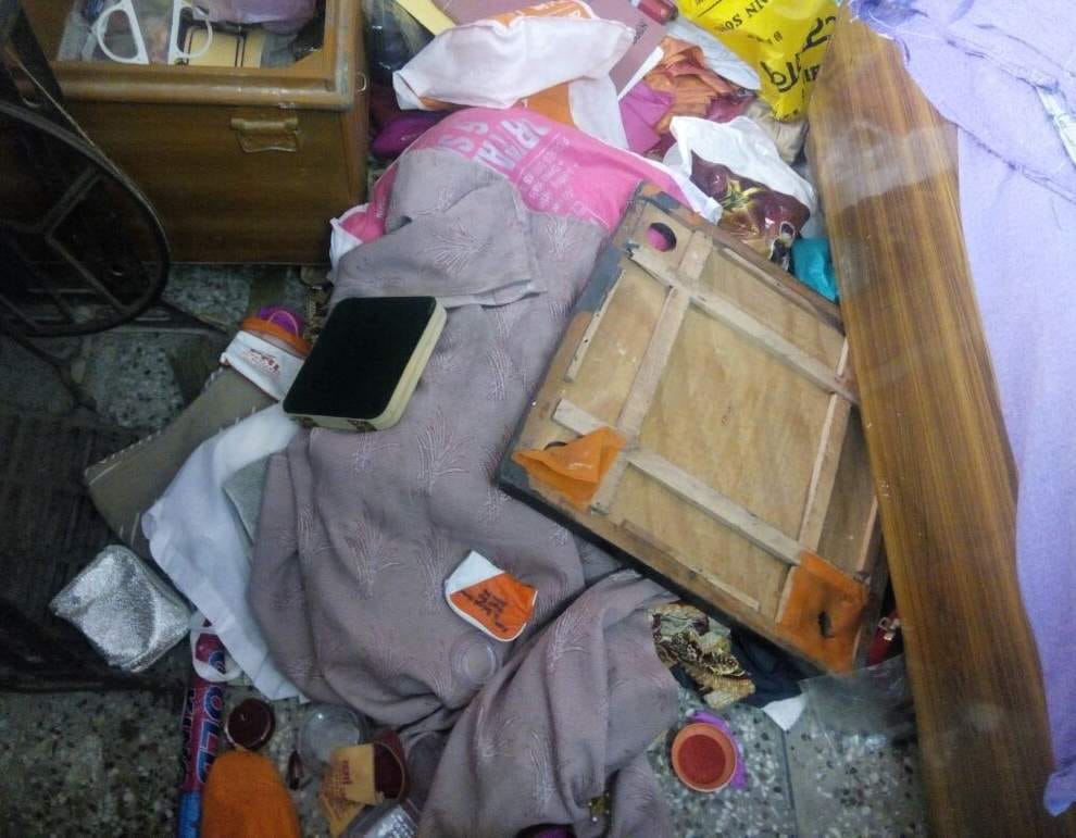 theft in ias academy security officer house.