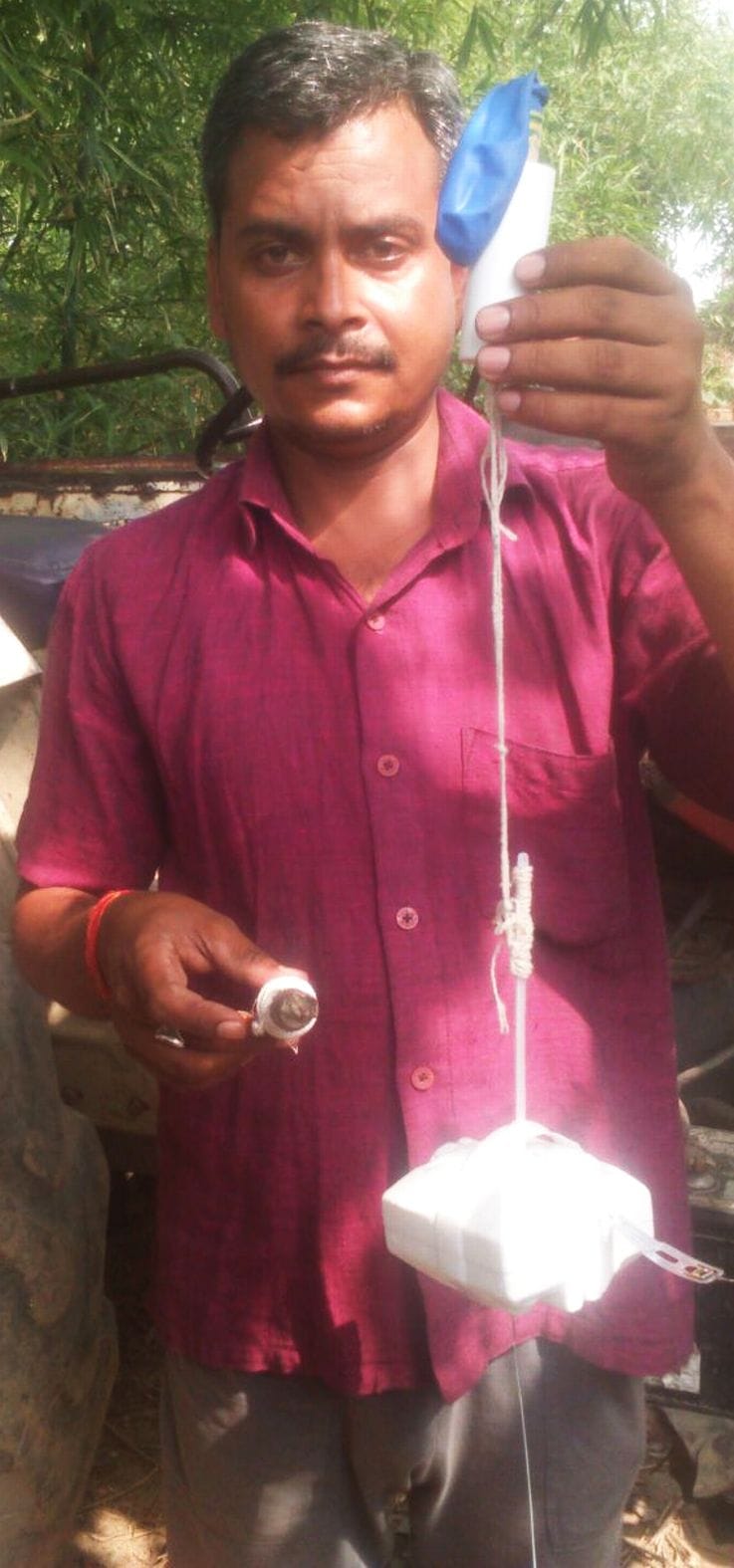 Villagers suspect pouring device created a stir in