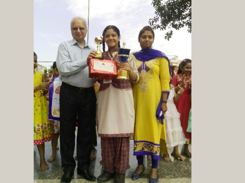 Dance contest, DAV, Astha Verma, first prize, Patiala