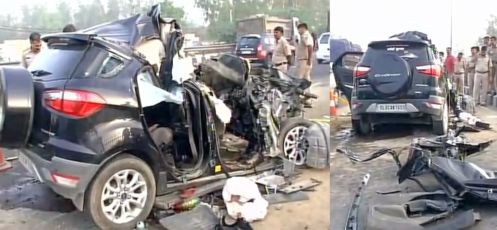 Two killed in road accident, 12 injured