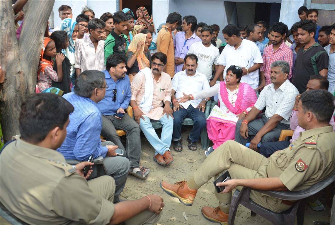 Khadedi team, on the death of cows organically