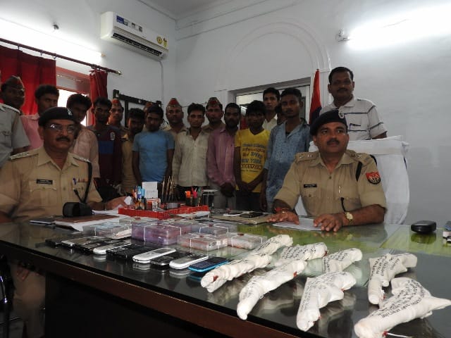 Bikers gang leader arrested, including ten robbers