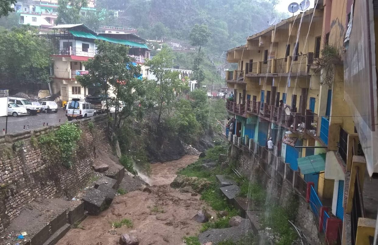 cloudburst in rudraprayag and pauri