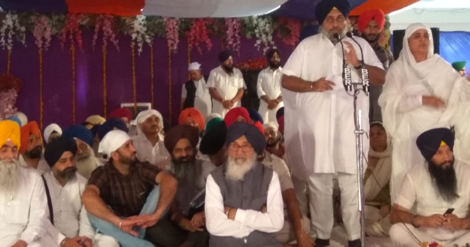 sant dhadriyanwale, harnam singh dhumma, cm parkash singh badal, depty cm sukhbir singh badal