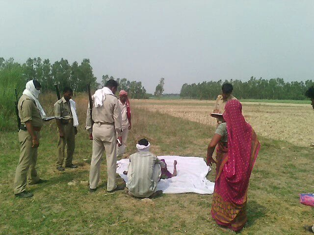 Woman 's body found in sitapur