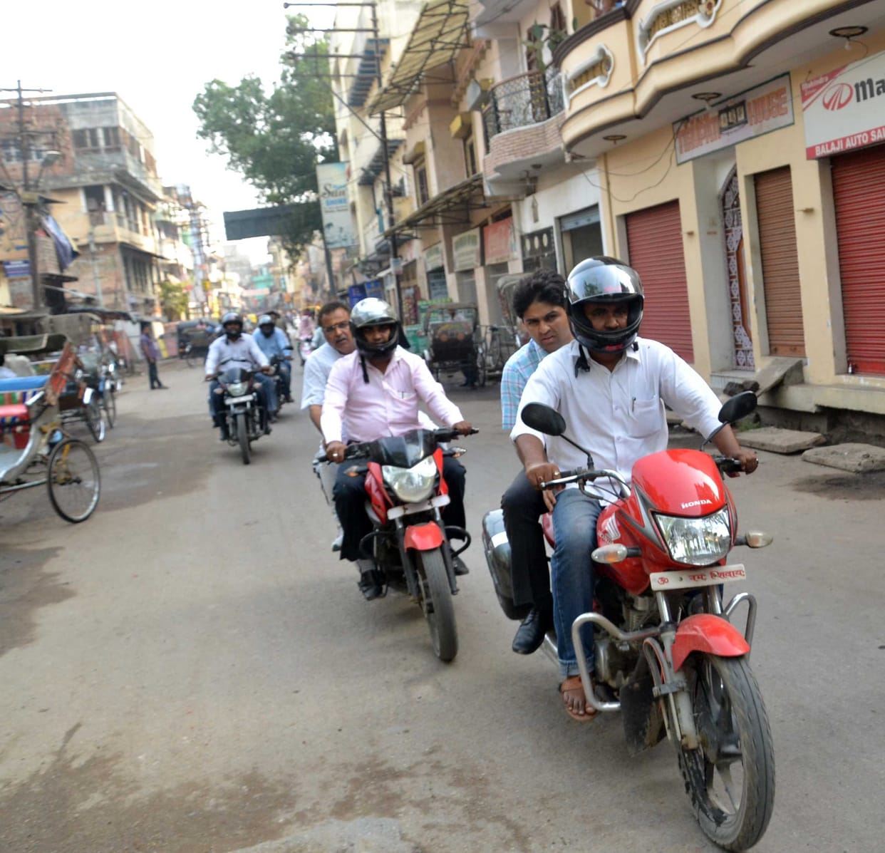 Stray from the streets encroachment, six from campaign