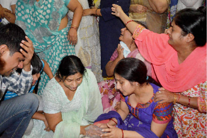 Last rights of Mathura SP takes place