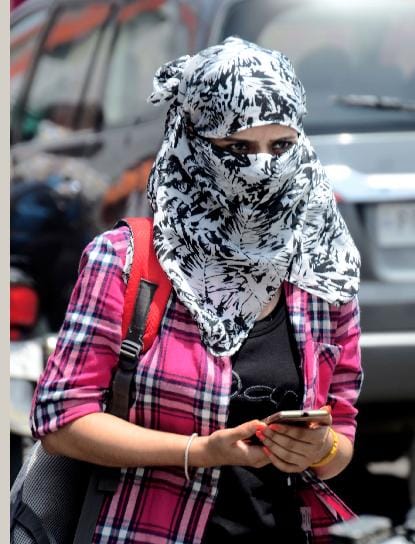 people are suffering with hot weather 