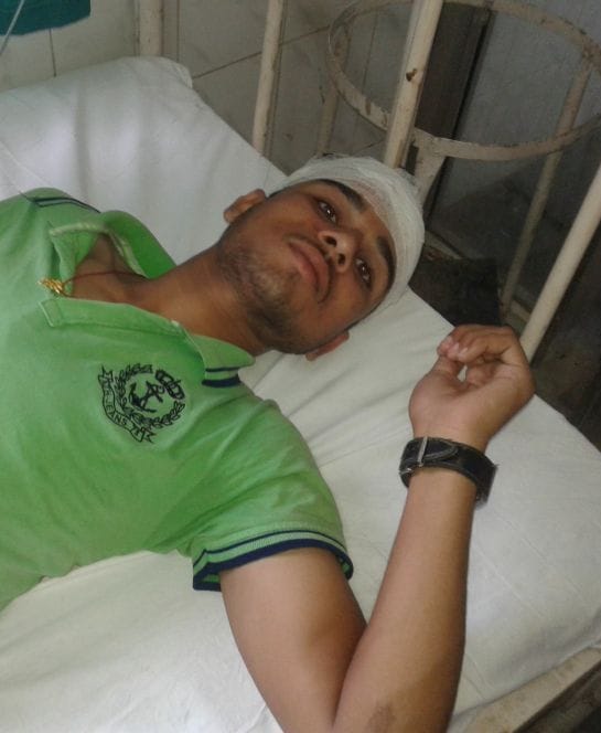 Three injured in accident including woman