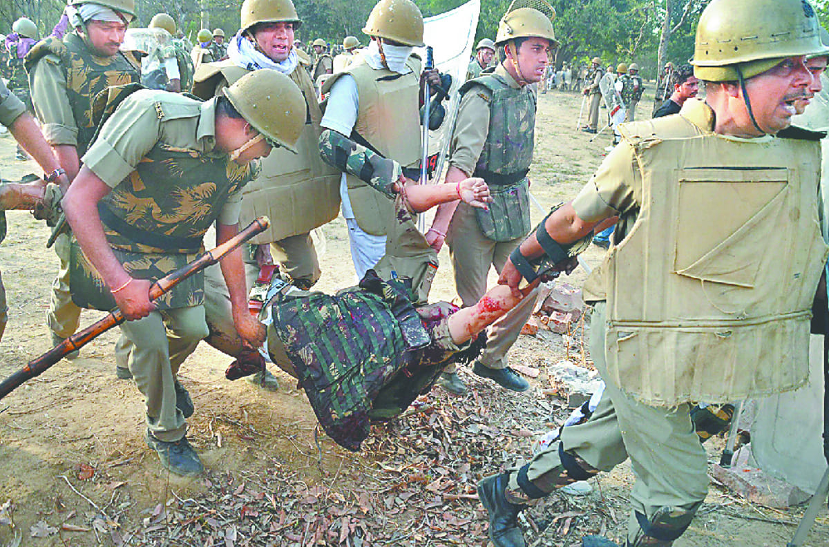 carelessness of mathura police in jawaharbagh case