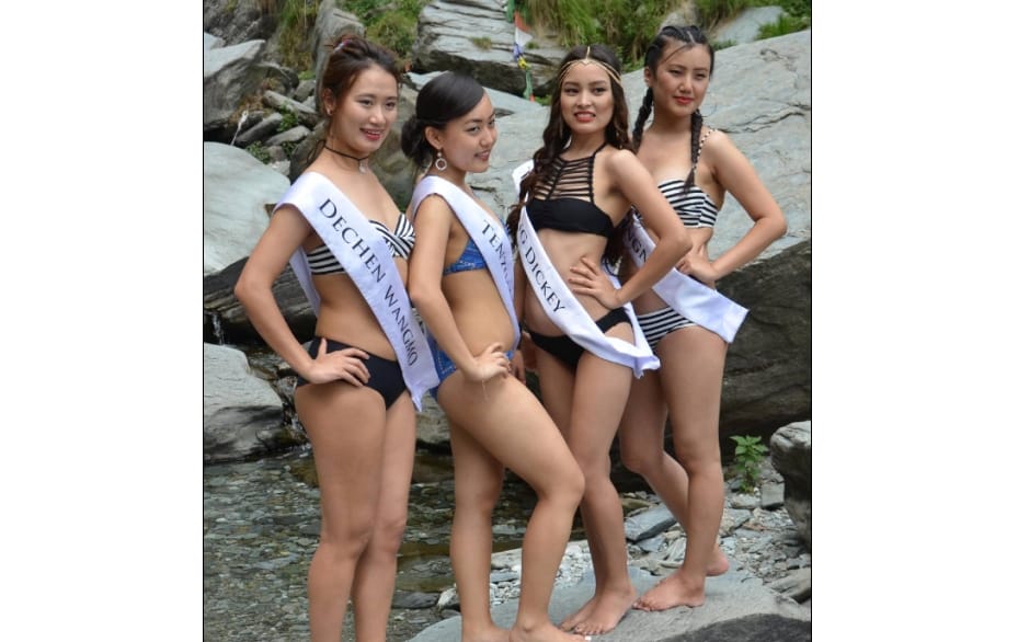 Miss tibat competition at mcleodganj, dharamshala.