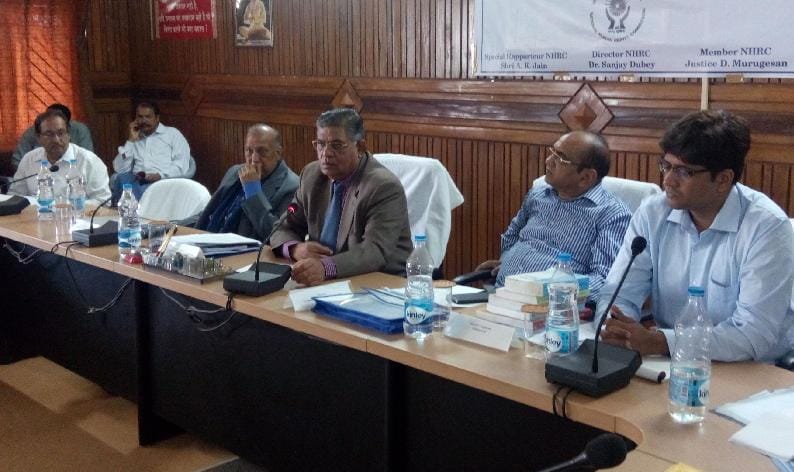 National Human Rights Commission team arrived