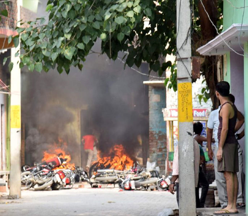 fire and firing in rampur up