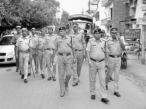 Police launched a search operation in