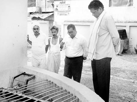 The institute began to improve water sewerage system