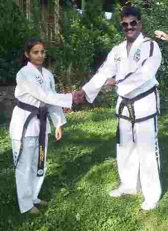 tiquando championship, black belt champion, kalka palyers win black belt, kalka, panchkula