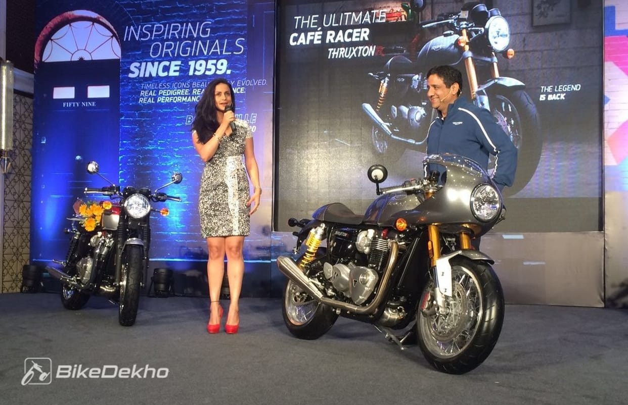 Triumph Thruxton Launched In India At Rs 10.9 Lakh