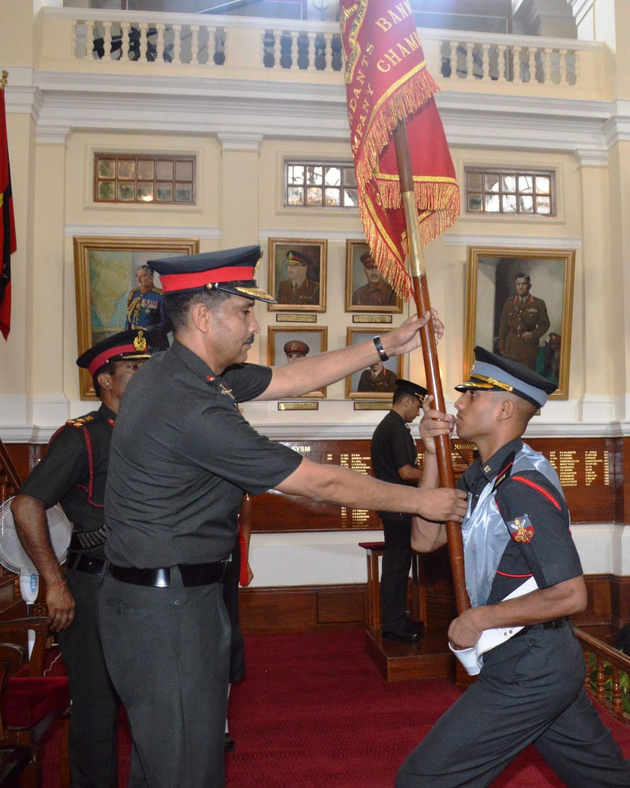 ravindra singh got gold medal acc 107th graduation ceremony.