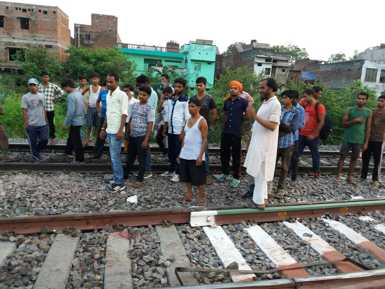 three in separate event crushed under train