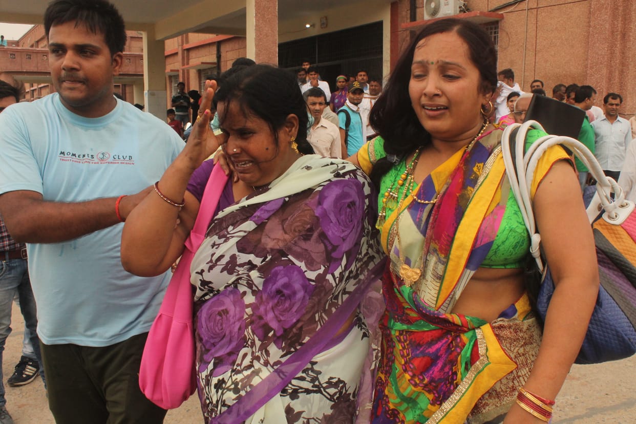 Woman died in the accident, five injured