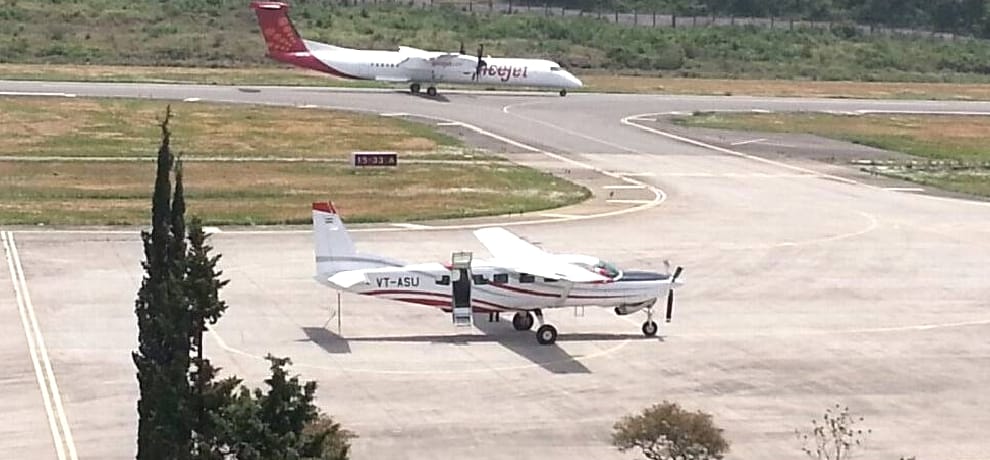 air connectivity to leh and vaishno devi from dharamshala